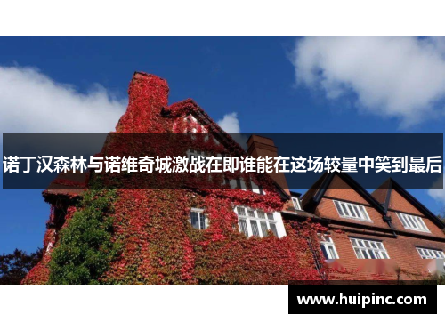 诺丁汉森林与诺维奇城激战在即谁能在这场较量中笑到最后